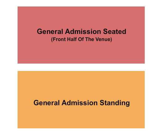 Heritage Park - MI GA Seated/Standing Seating Chart
